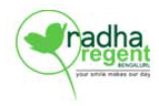 Radha Regent Hotel, Bangalore, Luxury Hotel Services