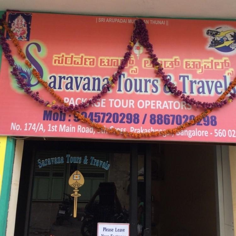 Saravana Tours & Travels, Bangalore, 