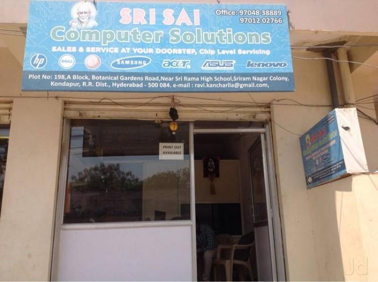 Sri Sai Computer Solutions, Hyderabad, Computer Repair & Services