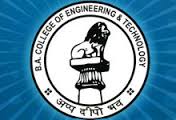 BA College Of Engineering & Technology, Jamshedpur, Engineering College In Jamshedpur