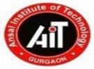 ANSAL INSTITUTE OF TECHNOLOGY, Gurgaon, ANSAL INSTITUTE OF TECHNOLOGY, TOP 10 COLLEGES IN HARYANA, TOP 10 MANAGEMENT COLLEGES IN HARYANA, TOP MANAGEMENT COLLEGES IN HARYANA