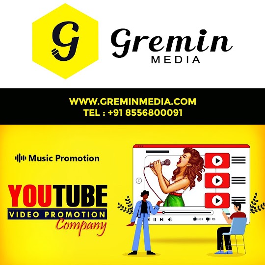 Gremin Media- Youtube Marketing Company Chandigarh, Sahibzada Ajit Singh Nagar, Social Media Marketing, Youtube Video Promtion, Entertainment