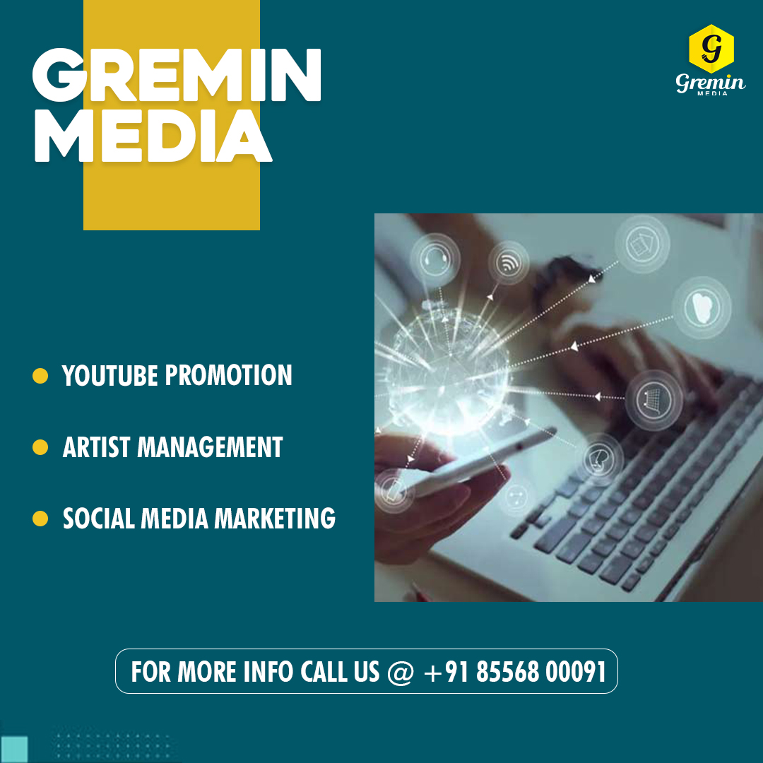 Gremin Media - Social Media Marketing Company, Sahibzada Ajit Singh Nagar, Youtube Promotion Services, Social Media Marketing, Entertainment